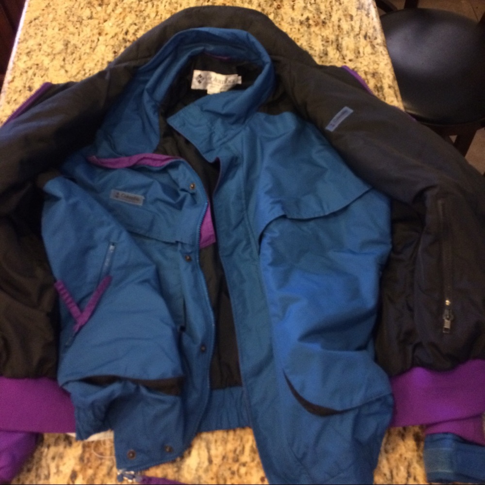 3 in 1 Vintage colored snowboarder set