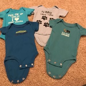 Set of 4 Onsies