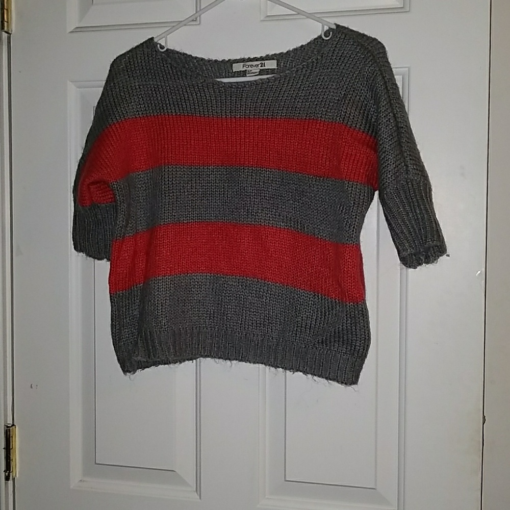 Crop sweater