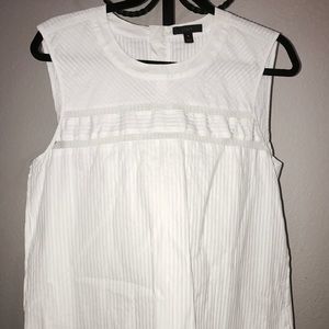 J. CREW White Blouse