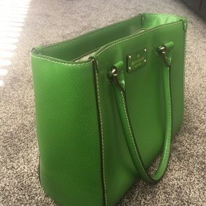 Kate spade lime green purse