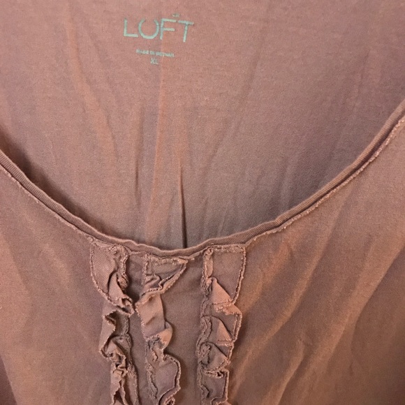 Loft Ruffle Tank - Picture 3 of 3
