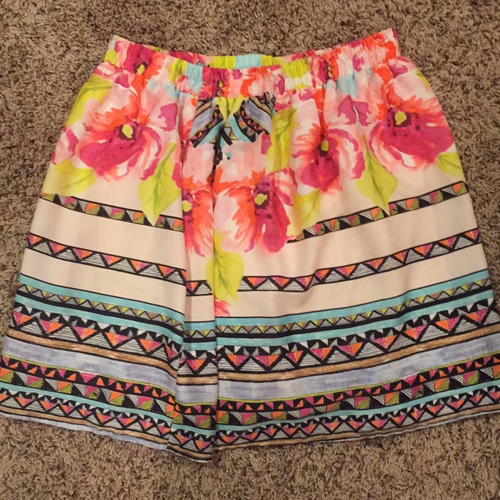 Floral skirt