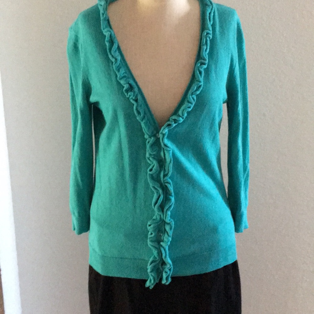 Loft Ruffle Sweater