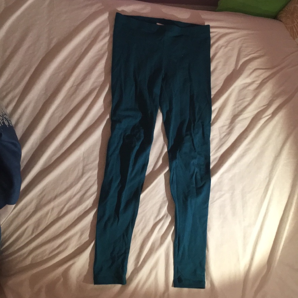 Green/blue leggings from forever 21 :)