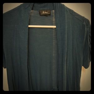 🆕Byer Wear✔️Short Sleeved Cardigan In Blue 🆕