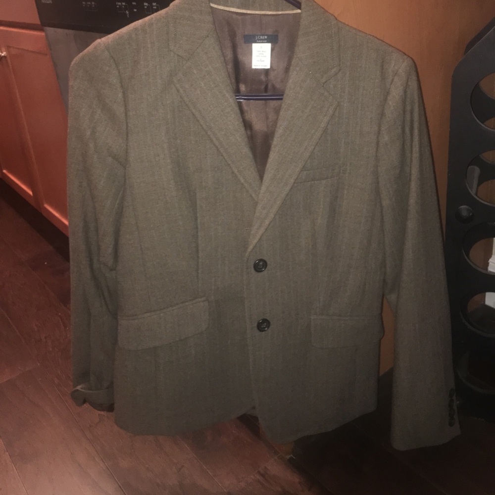 J. Crew Brown Wool Blazer