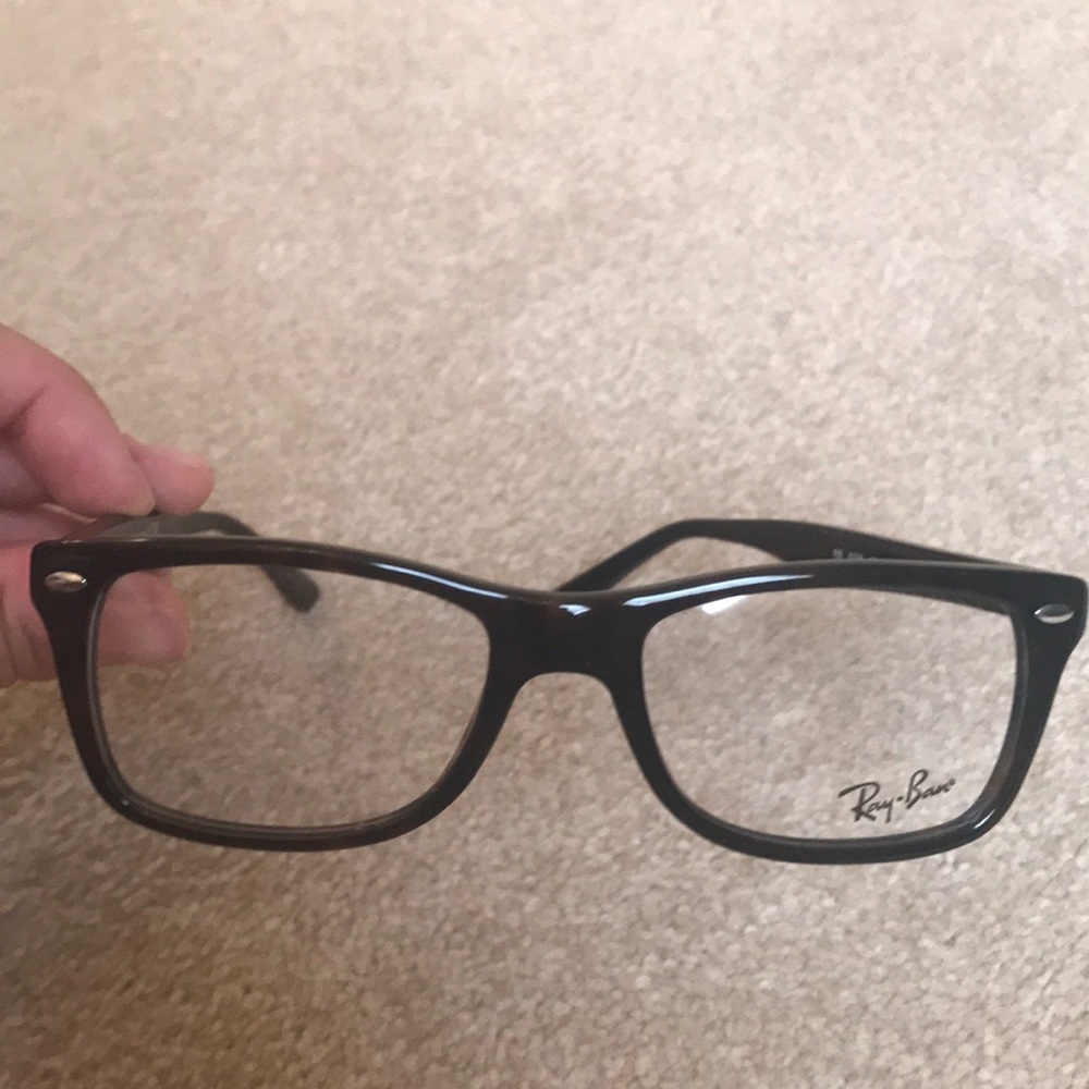 Ray ban clear lense eye glasses