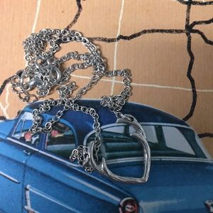 Darling Silver Antler necklace