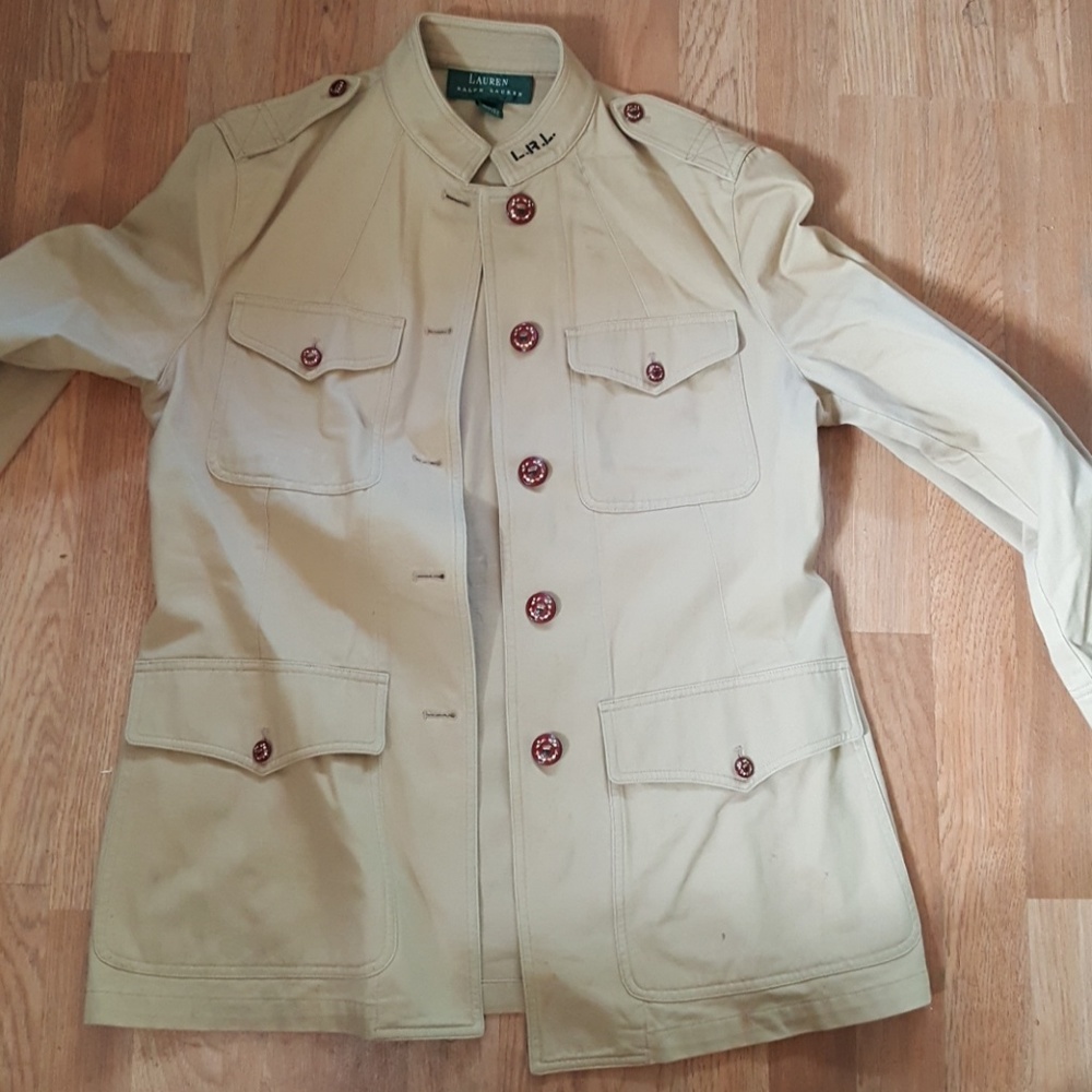Ralph Lauren safari jacket size 10