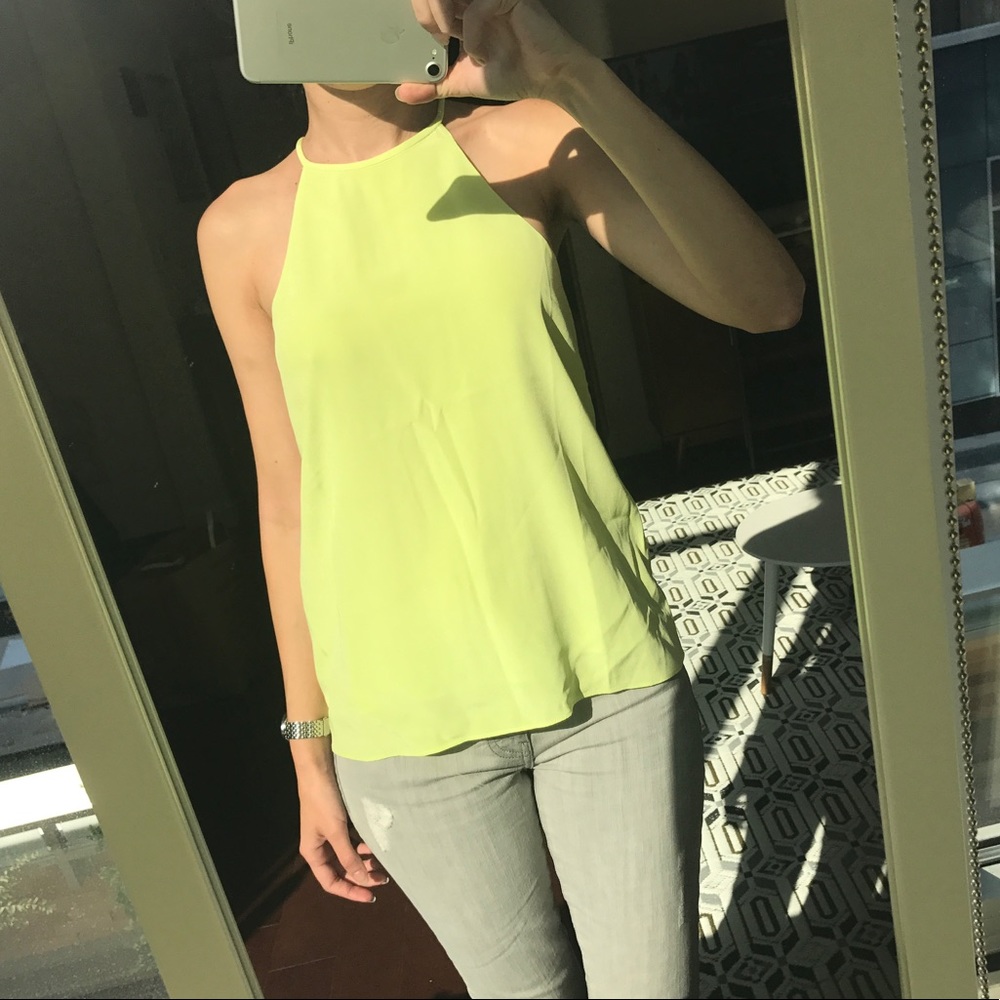 NWT Tibi Silk Racerback Camisole