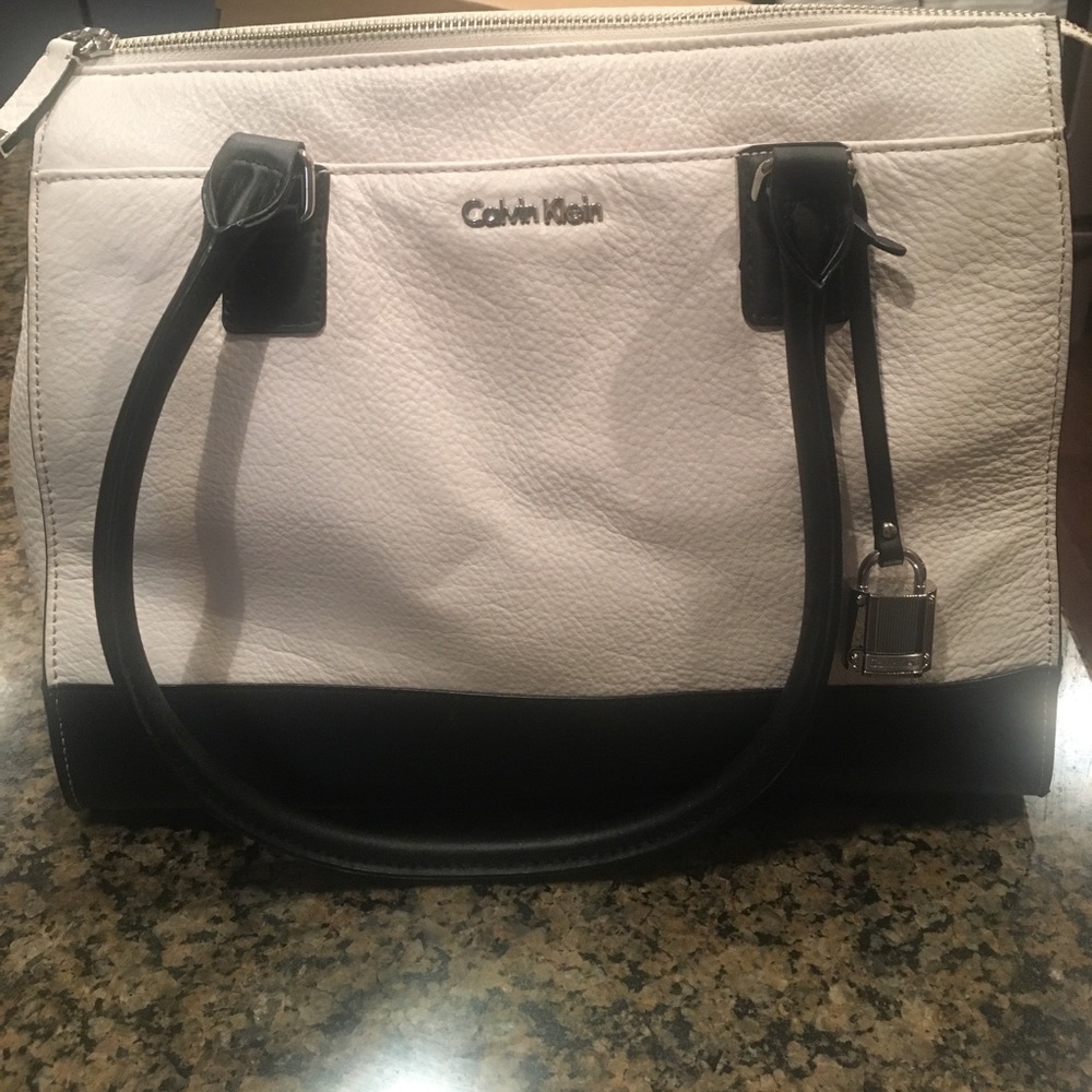 Calvin Klein Black & White Purse