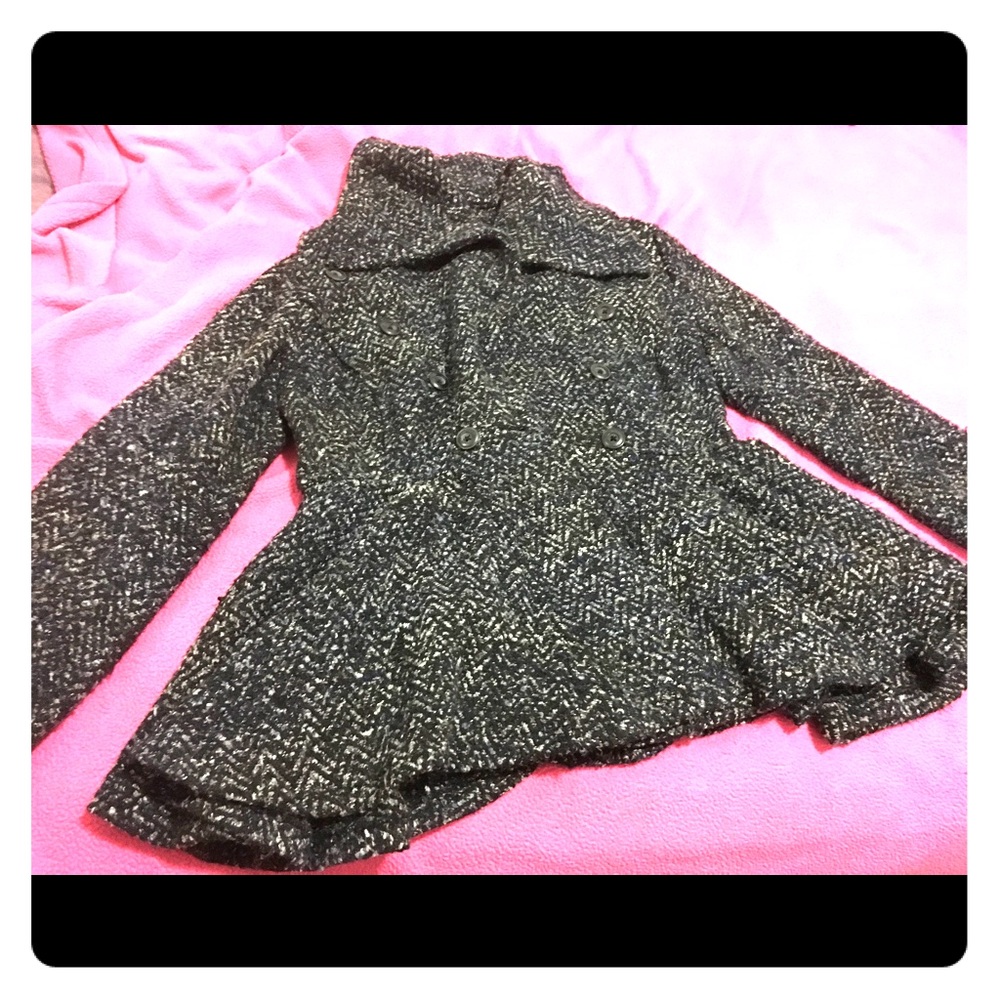 Tweed Free People Jacket