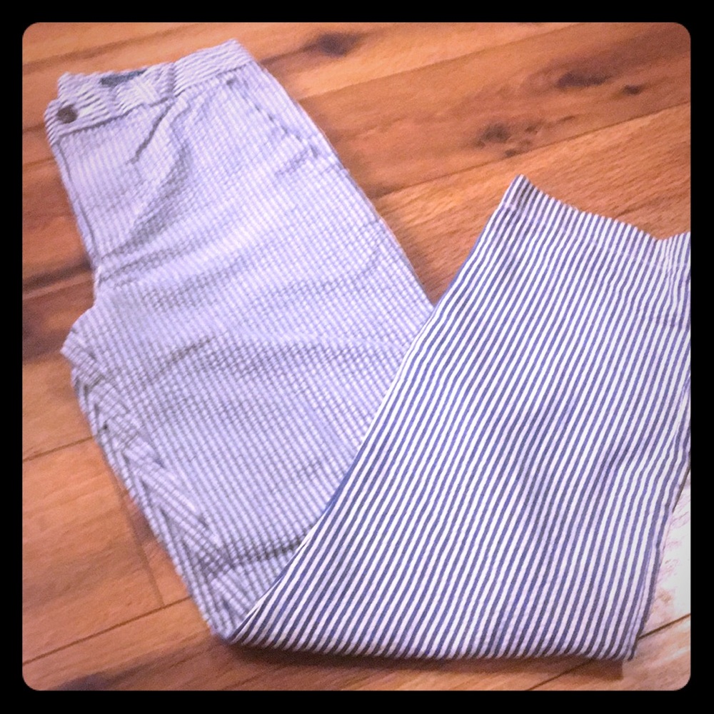 Boys Seersucker Pants