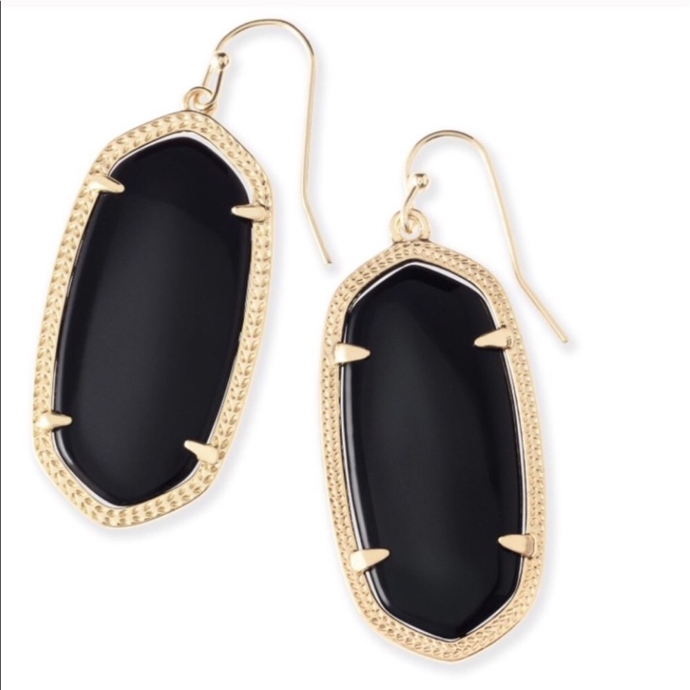Black Kendra Scott Danielle Earrings