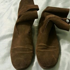 Slouchy booties
