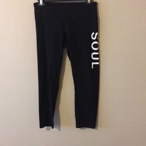 Black Soul Cycle Lulu Lemon Yoga pants