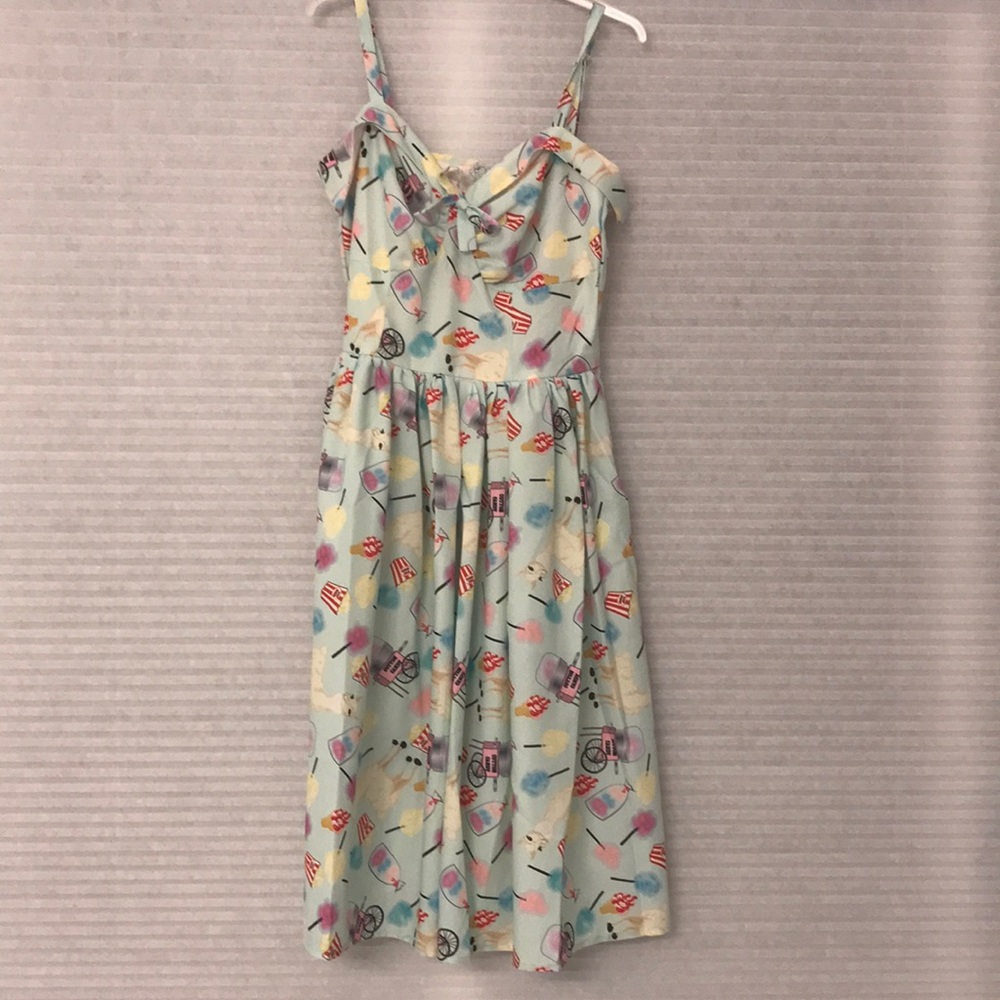 Unique vintage carnival dress new size M