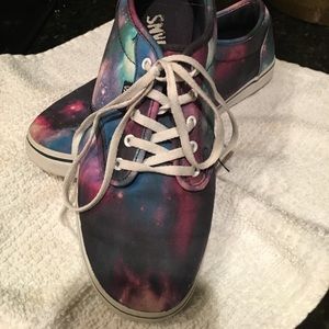 Vans womens size 8 - 721356 lace blue casual shoes