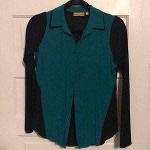 Princess Vera Wang Long Sleeve Button Down