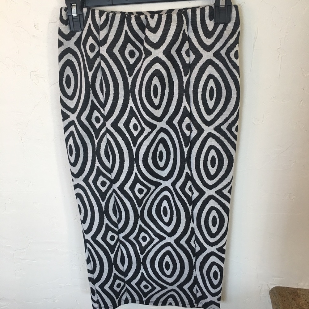 Thick Stretchy Fabulous Print Pencil Skirt S
