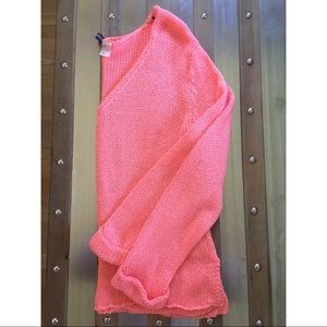H&M Divided coral knit sweater