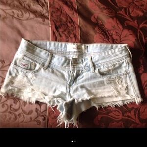 Hollister cut off jeans