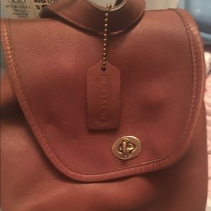 Coach backpack purse
