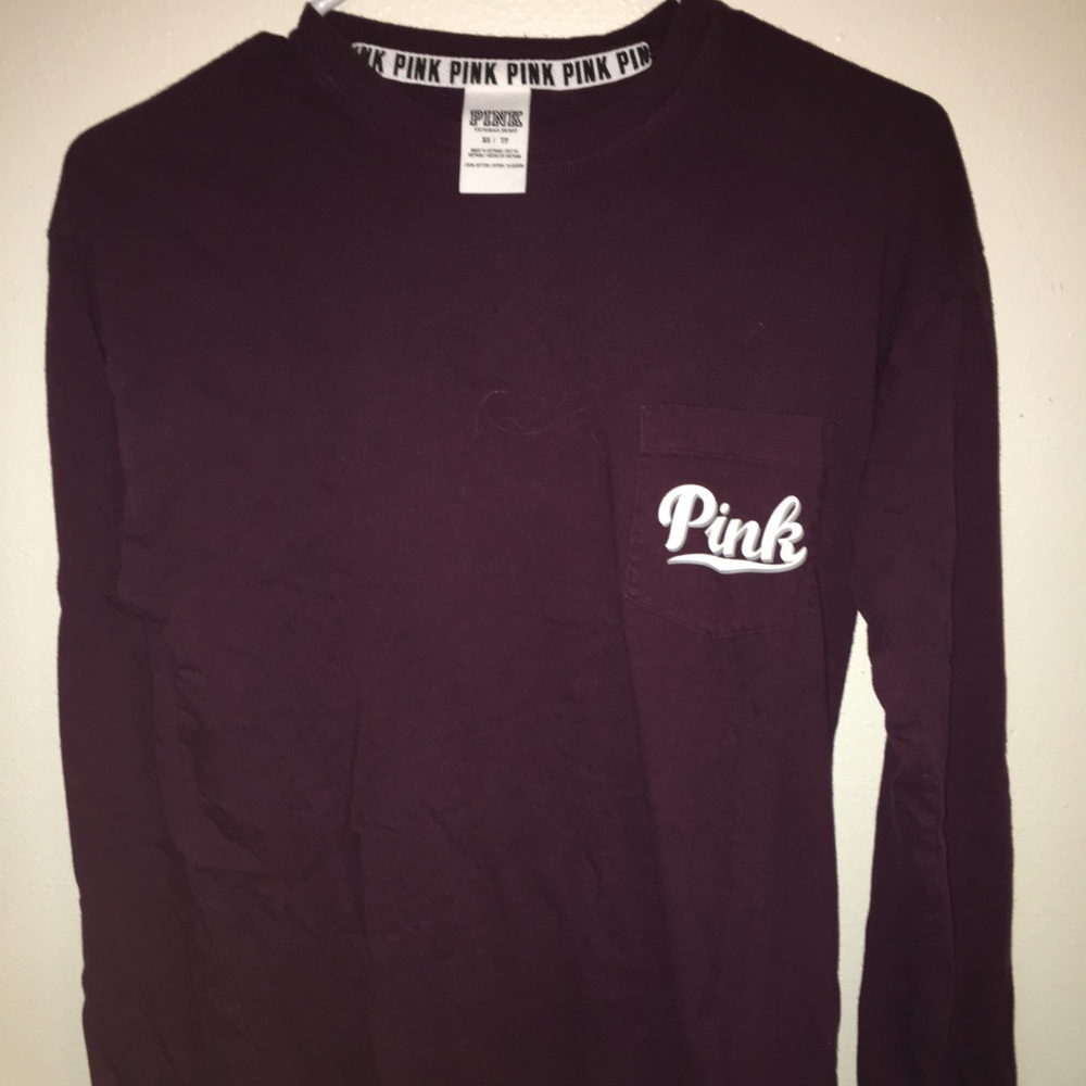 Long sleeved PINK shirt