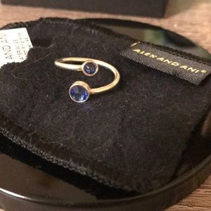 Alex And Ani Blue September Ring