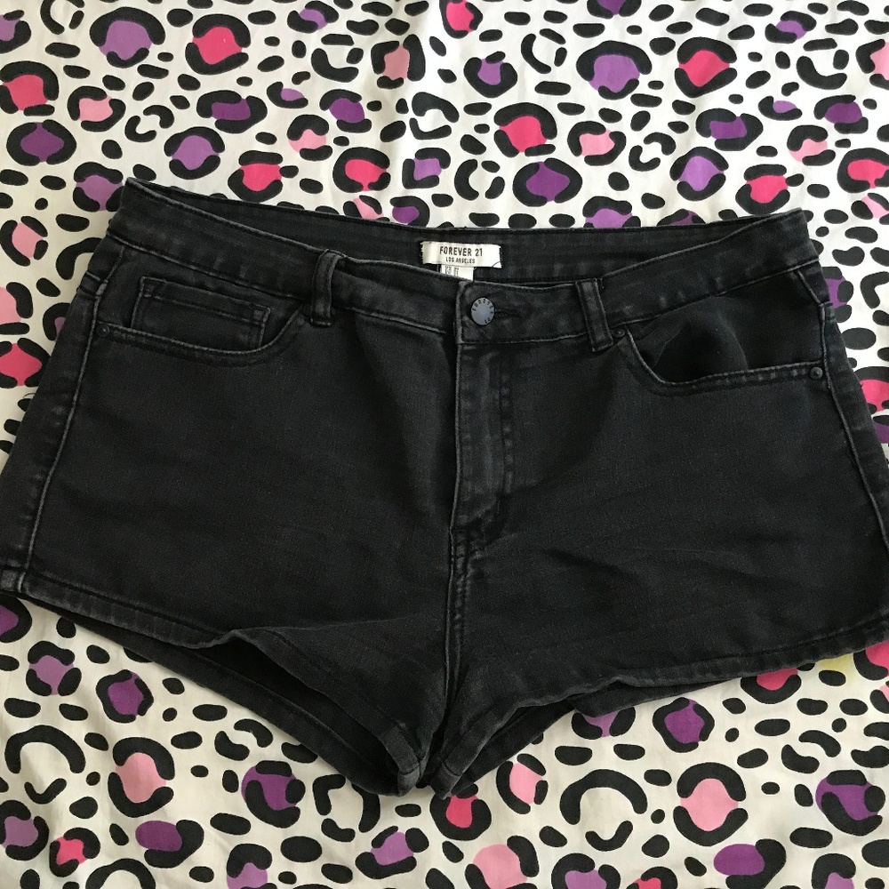 Black shorts