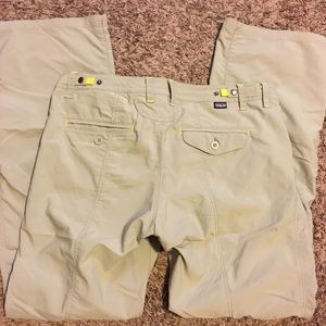 Patagonia quick dry pants-optional roll up legs