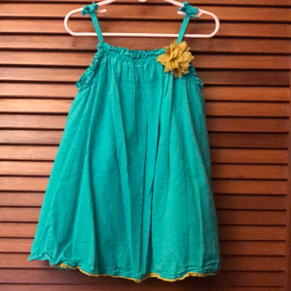 Genuine Kids 4t green dress