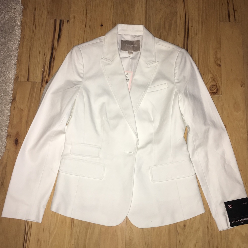 White Banana Republic Blazer