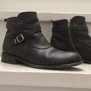 Frye Jaden Cross Strap Boots