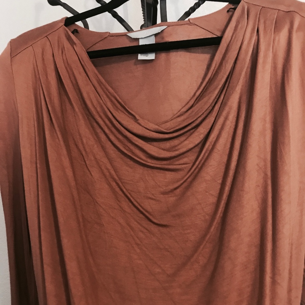 Long sleeve Blouse ~ burnt orange for Fall! 🍂🍁