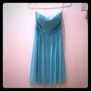 Donna Morgan Strapless Dress
