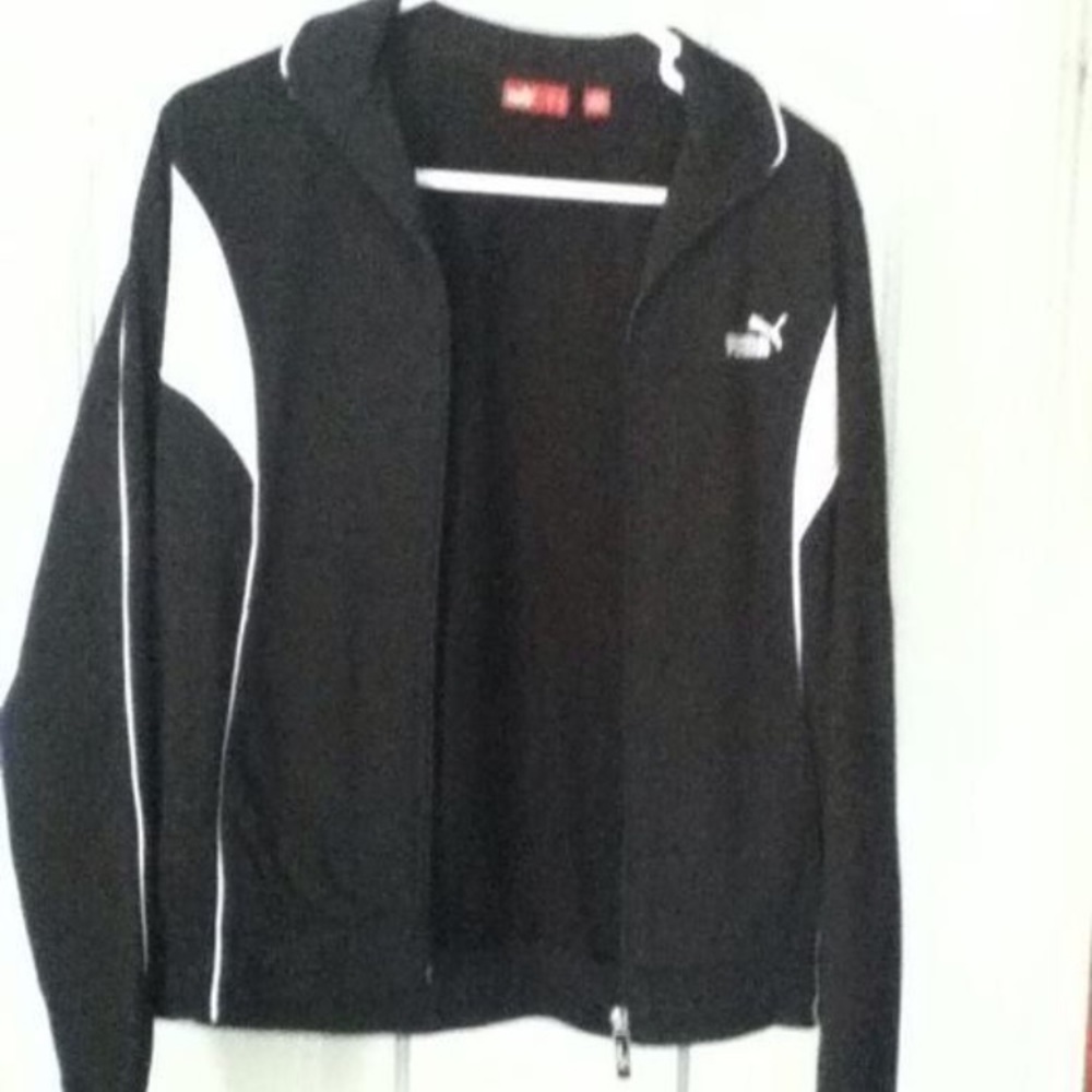 PUMA nylon fitness jacket
