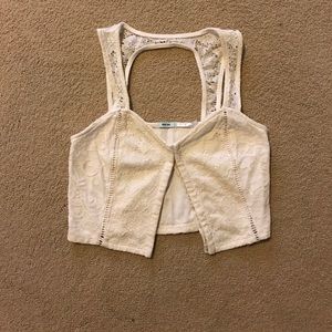 Corset style Lace Crop Top!