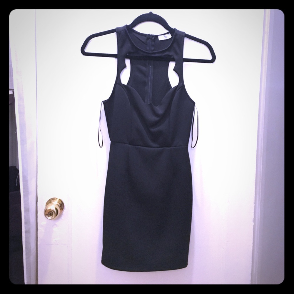 Black Cutout Dress