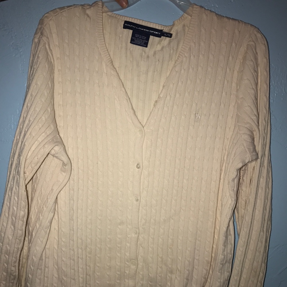 Ralph Lauren Cream Sweater