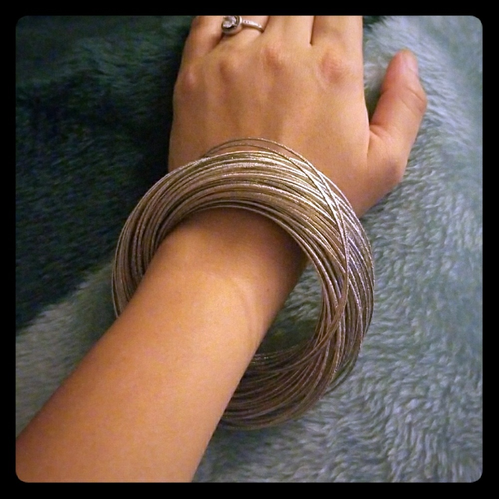 Silver & Gold Bangels