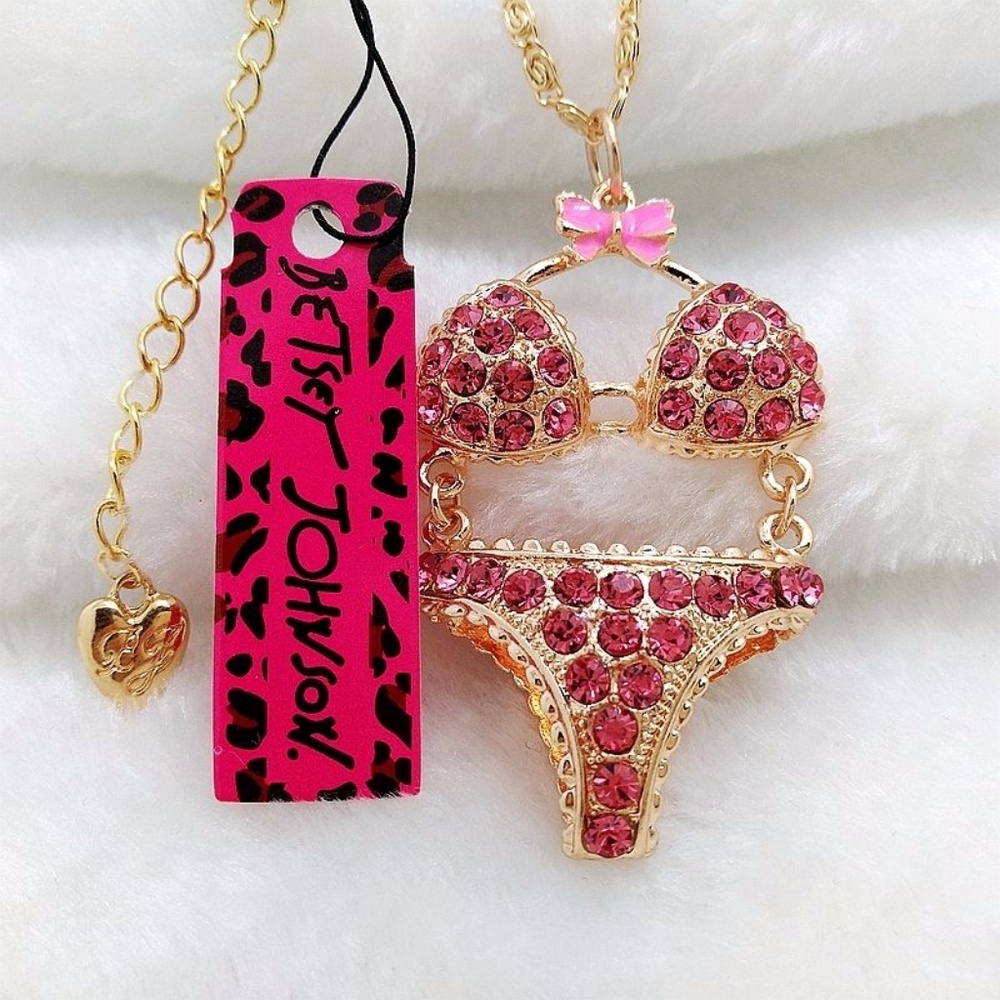 Betsey Johnson Bikini Long Necklace