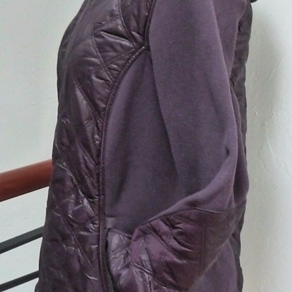 Athleta Vortex Wild Raisin XL Jacket Coat NEW - Picture 7 of 8