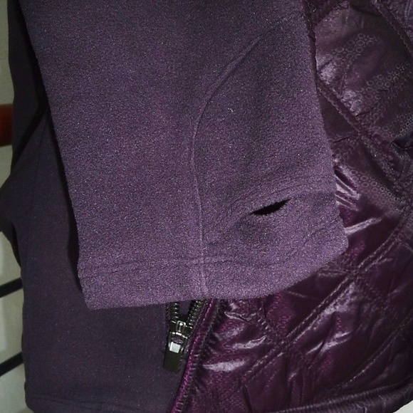 Athleta Vortex Wild Raisin XL Jacket Coat NEW - Picture 3 of 8