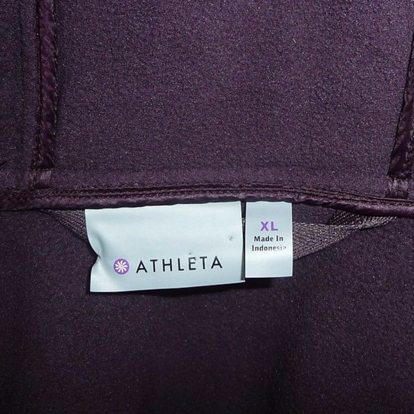 Athleta Vortex Wild Raisin XL Jacket Coat NEW - Picture 5 of 8