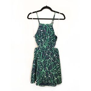 Palm Cut Out Dress