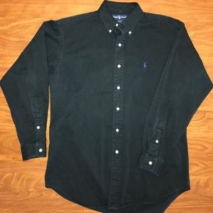 Polo long sleeve button up