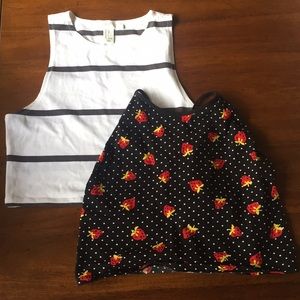 Two Forever 21 crop tops Brandnew