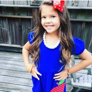 Back to school dress. 🍎📓✏️💙